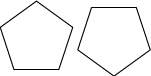 Which pairs of figures represent isometric transformations?  choose all answers that are corre
