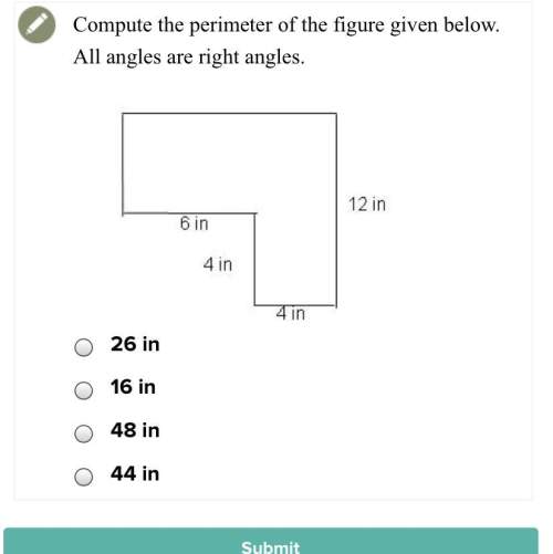 Compute the perimeter of the figure given below. all angles are right angles.