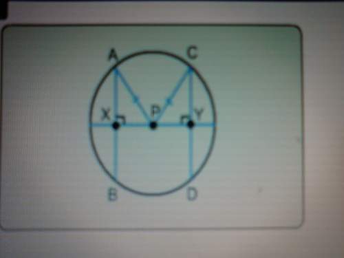 Line xy bisects and is perpendicular to ab and cd ; ab =6 and ap=5 what is the length of xy