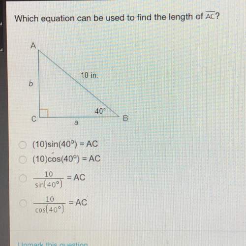 Which equation can be used to find the length bf ac?  me yooo