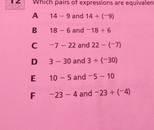 Which pairs of expressions are equivalent? mark all that apply.