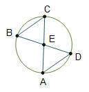 50 ! in circle e, ac and bd are diameters. angle bca measures 53°. what is