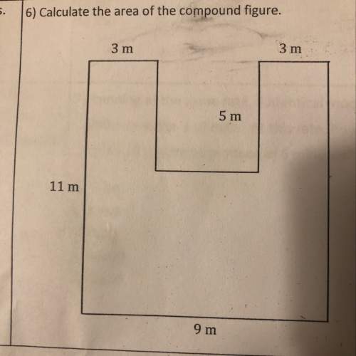 How to find the area of the compound figure