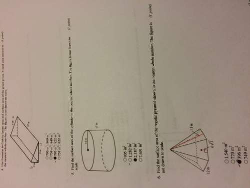 Can someone check my work and tell me if i have my answers correct or not. (i have pictures) with 6