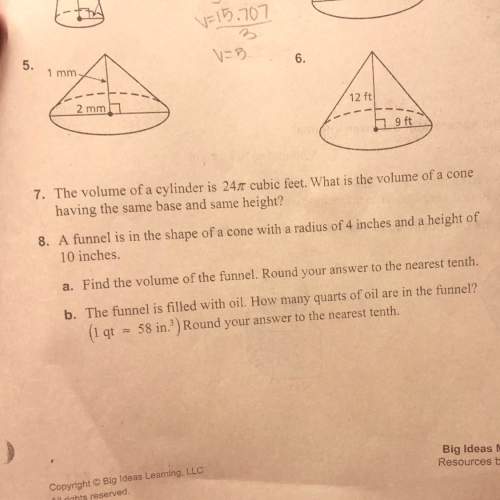 Can sum1 me for number 7 and 8(a &amp; b) asap : ( -8th grader math subject) show me the work : (