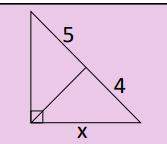 Geometric mean solve for x