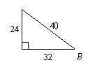 Use the diagram to find cos b as a fraction in simplest form:  a. 4/5 b. 3/5