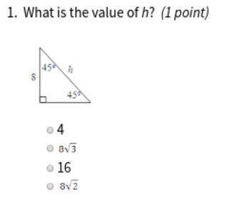 What is the value of h only answer if you know for sure it's correct you: )