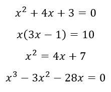 Can somebody teach me how to solve quadratic equations? i have no idea what to plug in. here are s