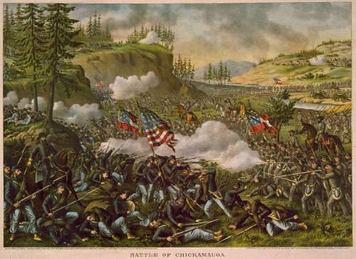 Explain as well fought between september 18-20, 1863 battle was in northwest georg