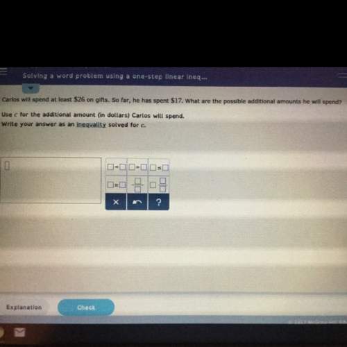 This is a equations and inequalities problem