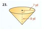 11. find the surface area of each figure. leave the answers in pi where applicable. show work&lt;