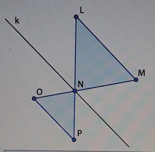 Me answer if triangle mnl is rotated 180° about point n, which additional transfor