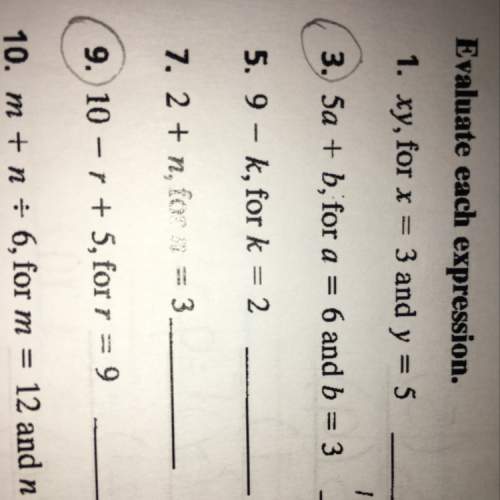 Me with this and explain so i can get it. do only 3 and 9