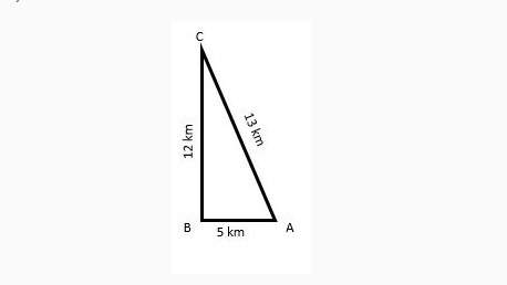 Which of the following is the sine of angle a in the right triangle shown?  a. 5/12