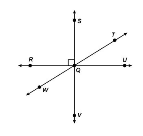Which pair of angles is a linear pair?  a. angle vqt and angle sqt b. angle wqv and ang