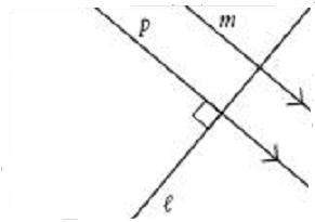 How do you know that the corresponding angle to the right angle is also 90º?