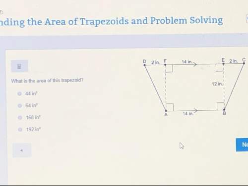 Hello if someone could me bc i need answer asap  what’s the area of that trapezoid? ?