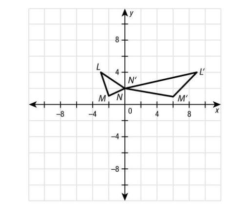 Identify the image of a triangle with vertices l(−3,4), m(−2,1), and n(0,2) under a dilation with a