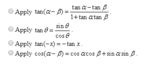 Which identity needs to be used to prove tan (pi/2-x)=cot x?