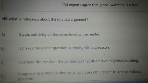 Need with english what is fallacious about the implied argument?