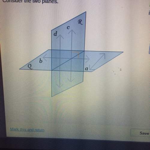 In the diagram, the only figure that could be parallel to line c is ?