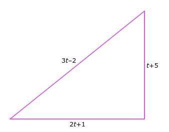 Find the area. yes it is a right triangle and i'm a somewhat sure angle in the bottom left is 60°