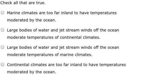 Why do continental climates have more extreme temperature ranges than marine climates?