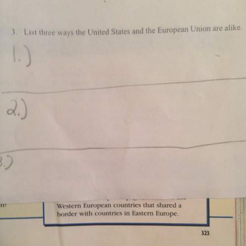 List 3 ways the us and the eu are alike?
