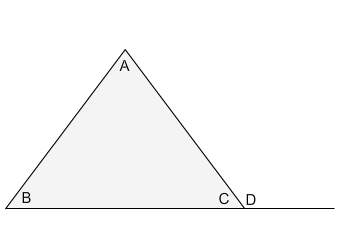 In the figure, angle d measures 127° and angle a measures 75°. complete the equation to