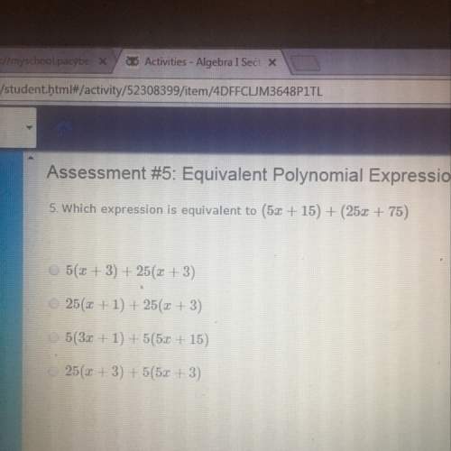 If anybody is good at equivalent polynomial expressions