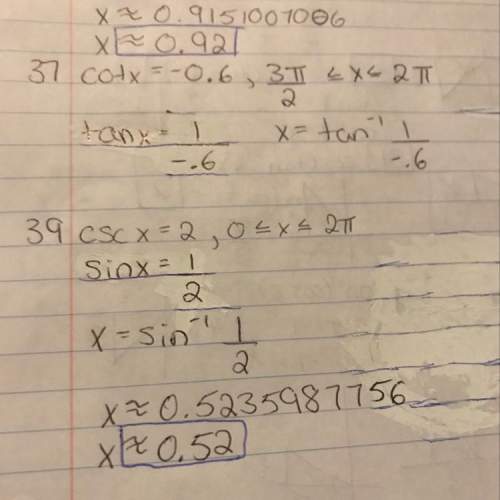 Question 37 the answer is about x=5.25 can someone explain to me how to do that problem without a c