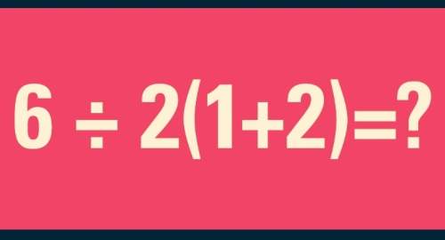 6÷2(1+2)=? (hint: use the pemdas method)