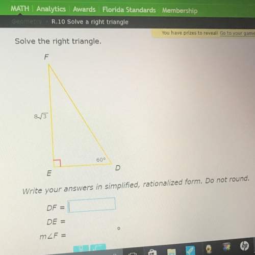 geometry r.10 solve a right triangle