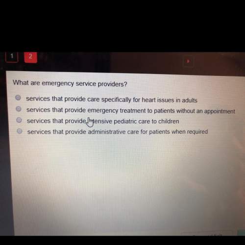 What are emergency service providers?