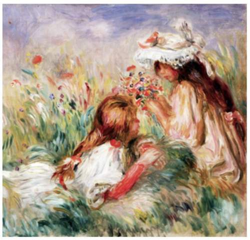 Who created this art? ( pierre-auguste renoir ) p.s: not actually as