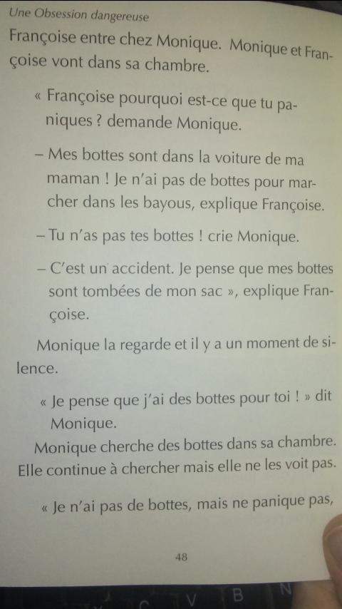 Chapter 8: write 4 t/f questions (always en français), with answers. look at all pics