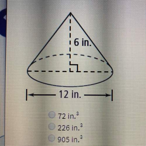 What is the volume of the cone, rounded to the nearest cubic inch?