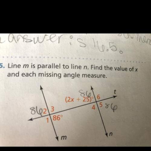 What is the value of angles 1,3,4, or 6