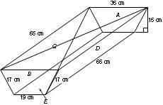 Iwill brainliest plz !  (a) surface a and b are identical trapezoids. what are the lengths of
