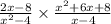 \frac{2x-8}{x^2-4}\times \frac{x^2+6x+8}{x-4}