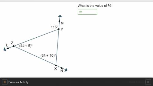 What is the value of k?  k = 28 k = 29 k=31 k=42