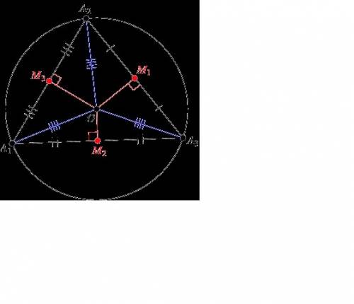 Which term best describes the point where the perpendicular bisectors of the three sides of a triang