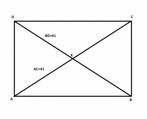 Parallelogram abcd  is a rectangle. ac=6y−1 bd=4y+13 what is the value of y?  enter your answer in t