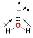 The common water molecule is polar because:  it contains three polar covalent bonds. it contains one