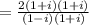 =\frac{2(1+i)(1+i)}{(1-i)(1+i)}