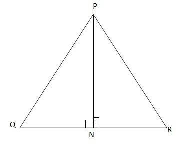 How do you solve this:  in ? pqr, pq = 39 cm and pn is an altitude. find pr if qn = 36 cm and rn = 8
