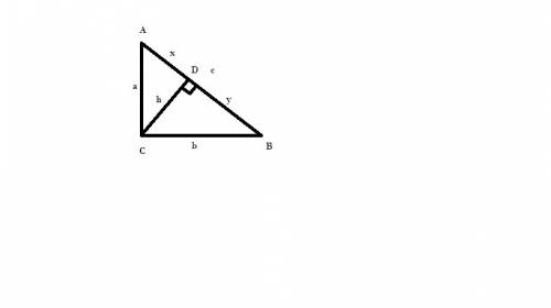 Given:  δabc is a right triangle. prove:  a2 + b2 = c2 the following two-column proof with missing j