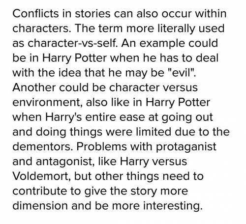 Why is it inaccurate to say that the conflict in a story is always about a clash between good guys
