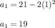 a_1=21-2(1)^2\\\\a_1=19